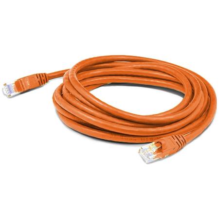 ADD-ON Addon 1Ft Rj-45 (Male) To Rj-45 (Male) Straight Booted Orange Cat6 ADD-1FCAT6-OE